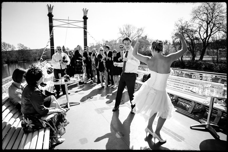 Dancing on The New Orleans Steam Boat