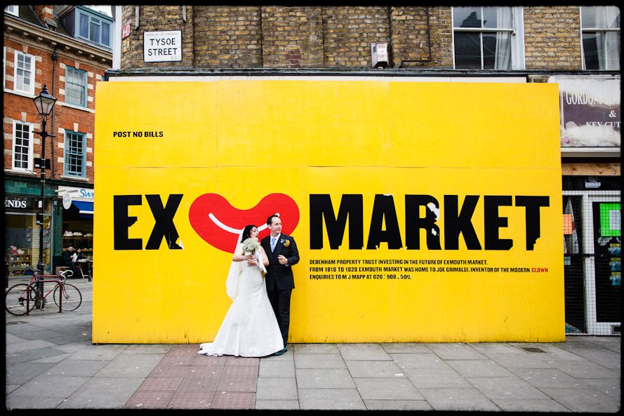Exmouth Market London Wedding Photography