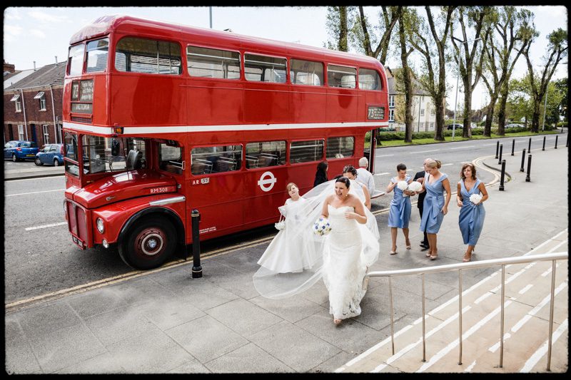 Routemaster Bus at Wedding