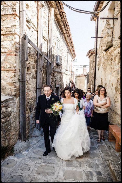 Italian village wedding