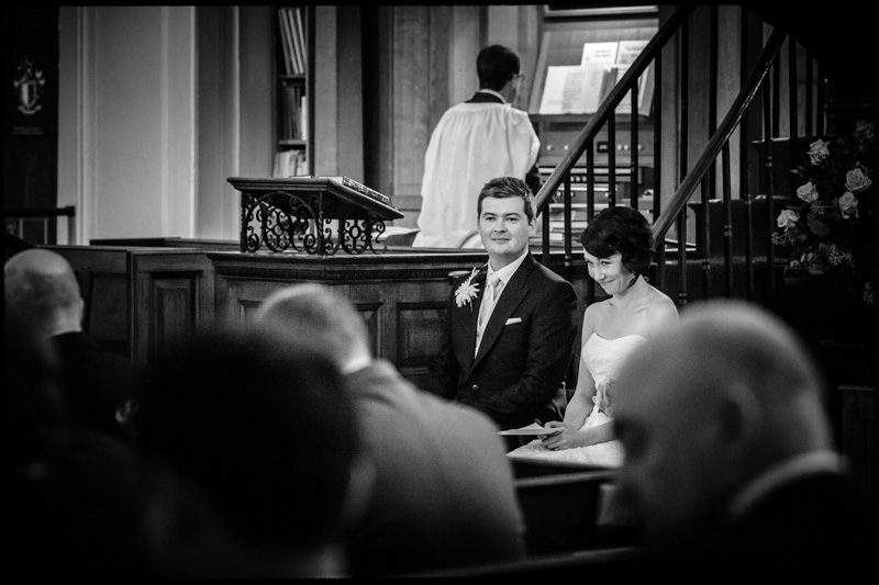 Wedding photography at St Mary's Church in Battersea