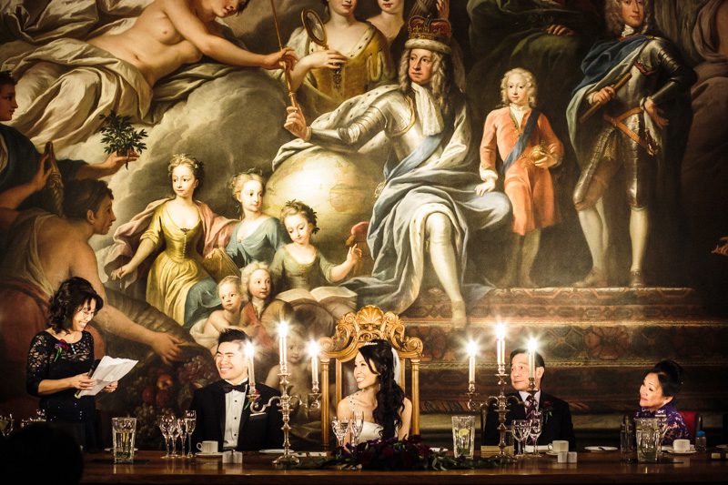 The Painted Hall Greenwich Wedding Speeches