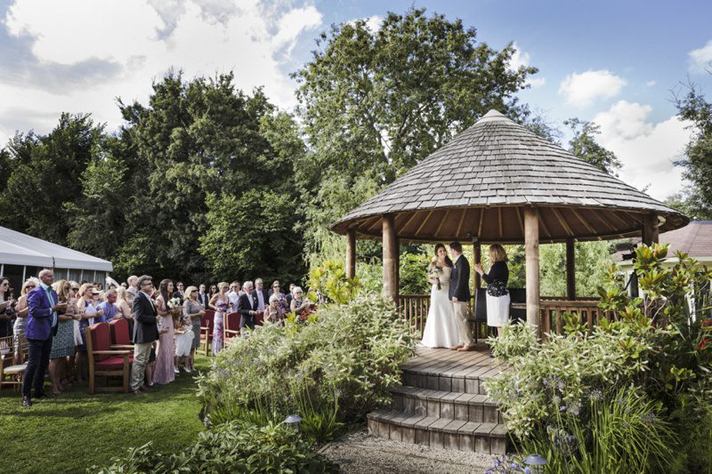 Garden wedding in Horsham West Sussex